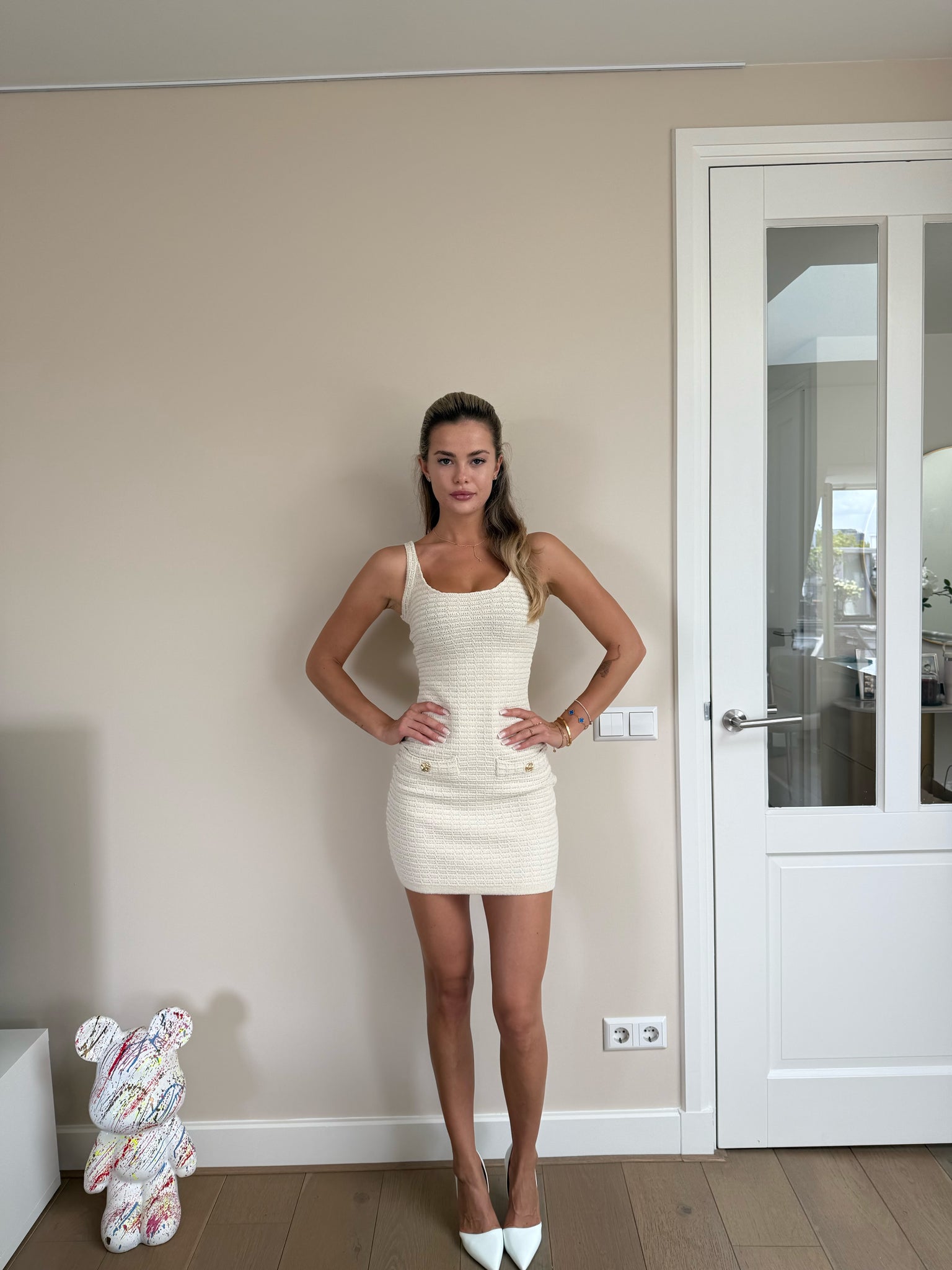Silver dress