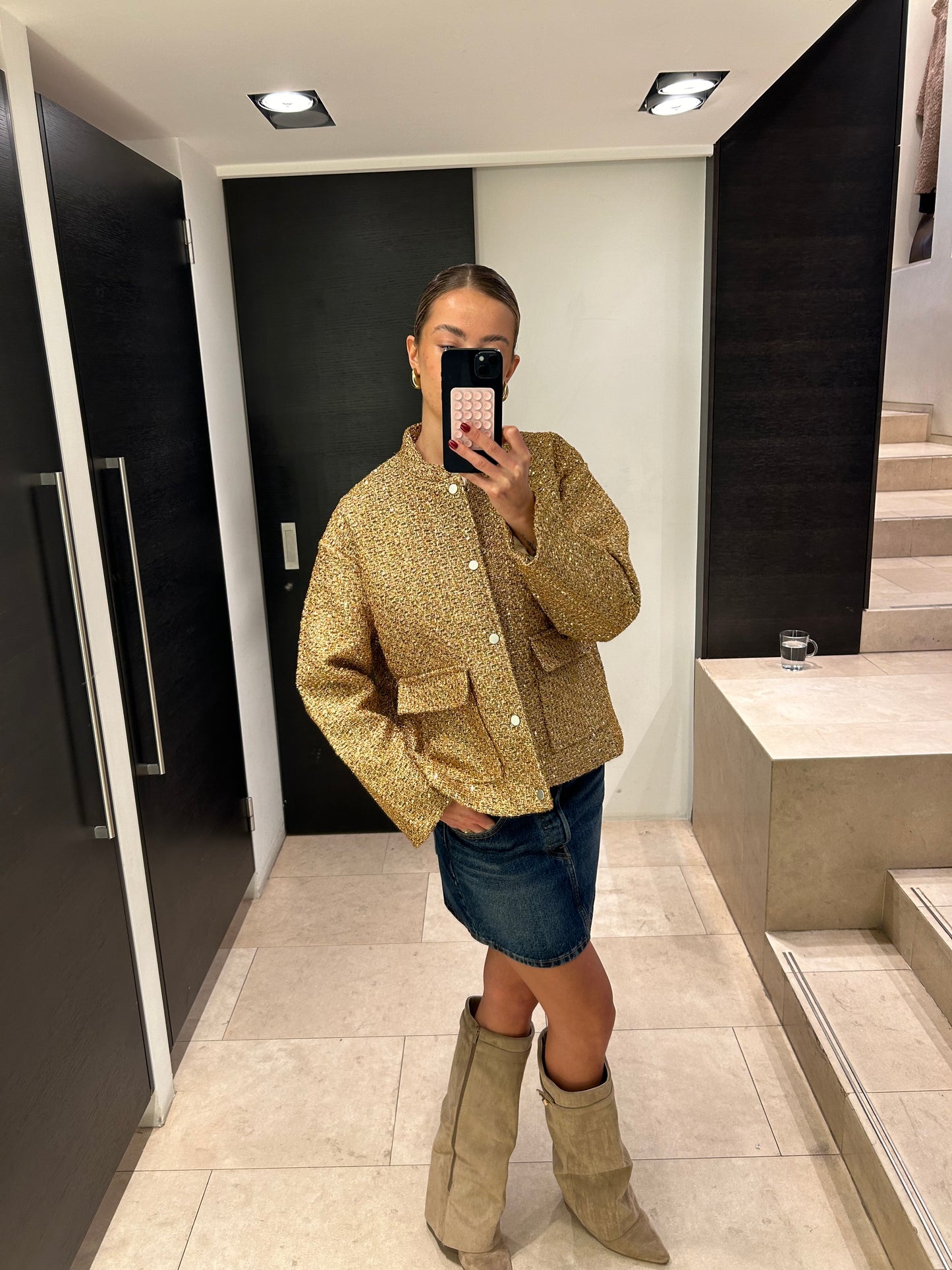 Golden girl jacket