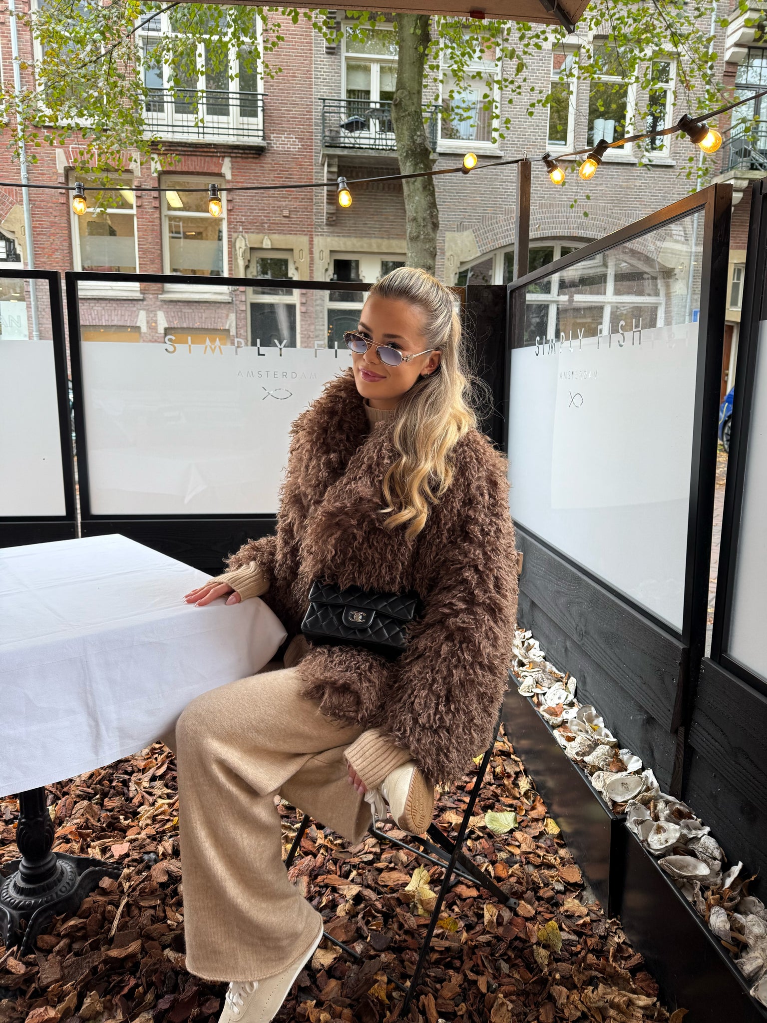 Fluffy season coat